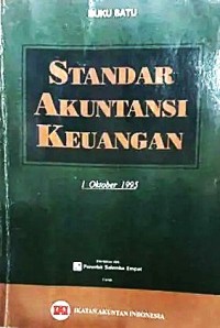 Image of Standar Akuntansi Keuangan : 1 Oktober 1995